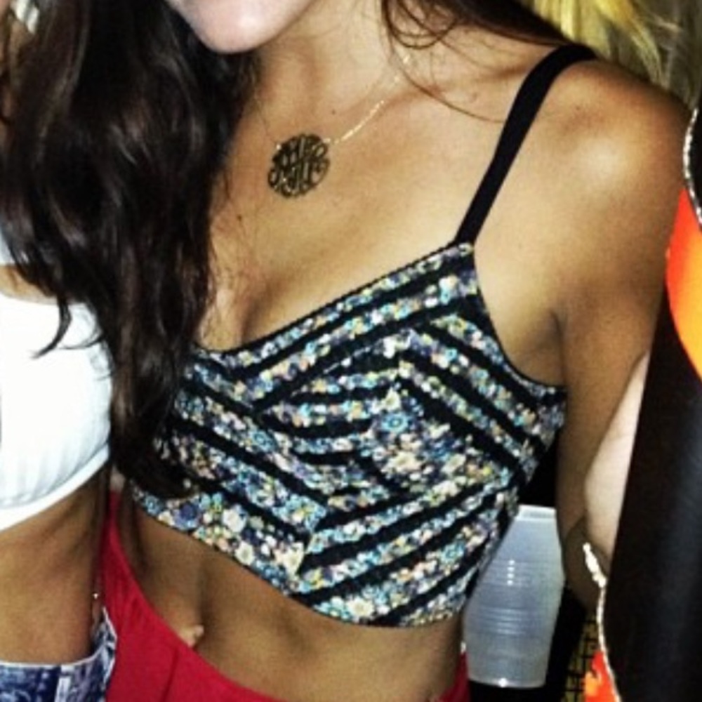 Free People Multicolor Bralette